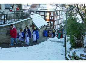 Aussendung der Sternsinger in Naumburg (© Karl-Franz Thiede)